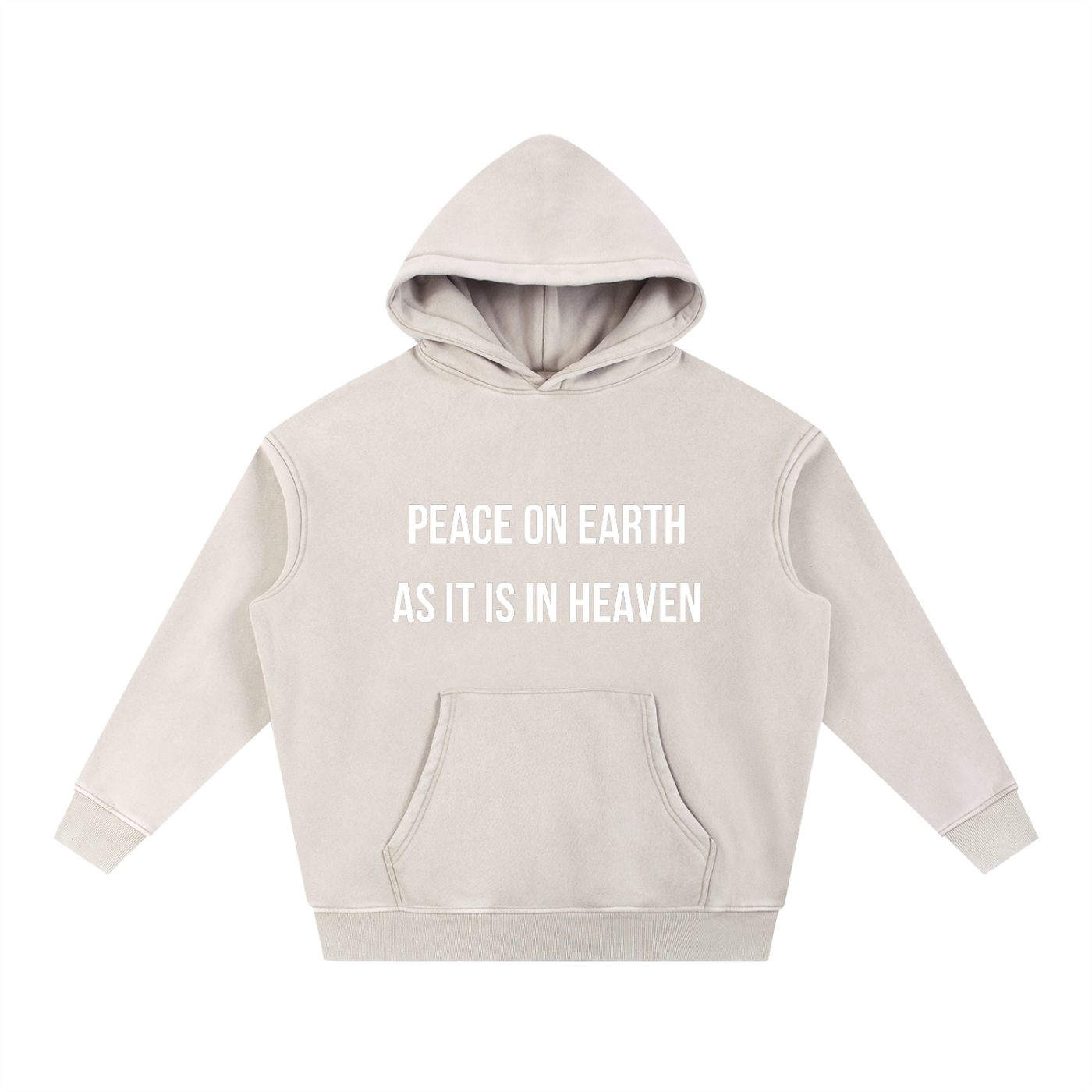 Prince Of Peace Wash Oversize Hoodie