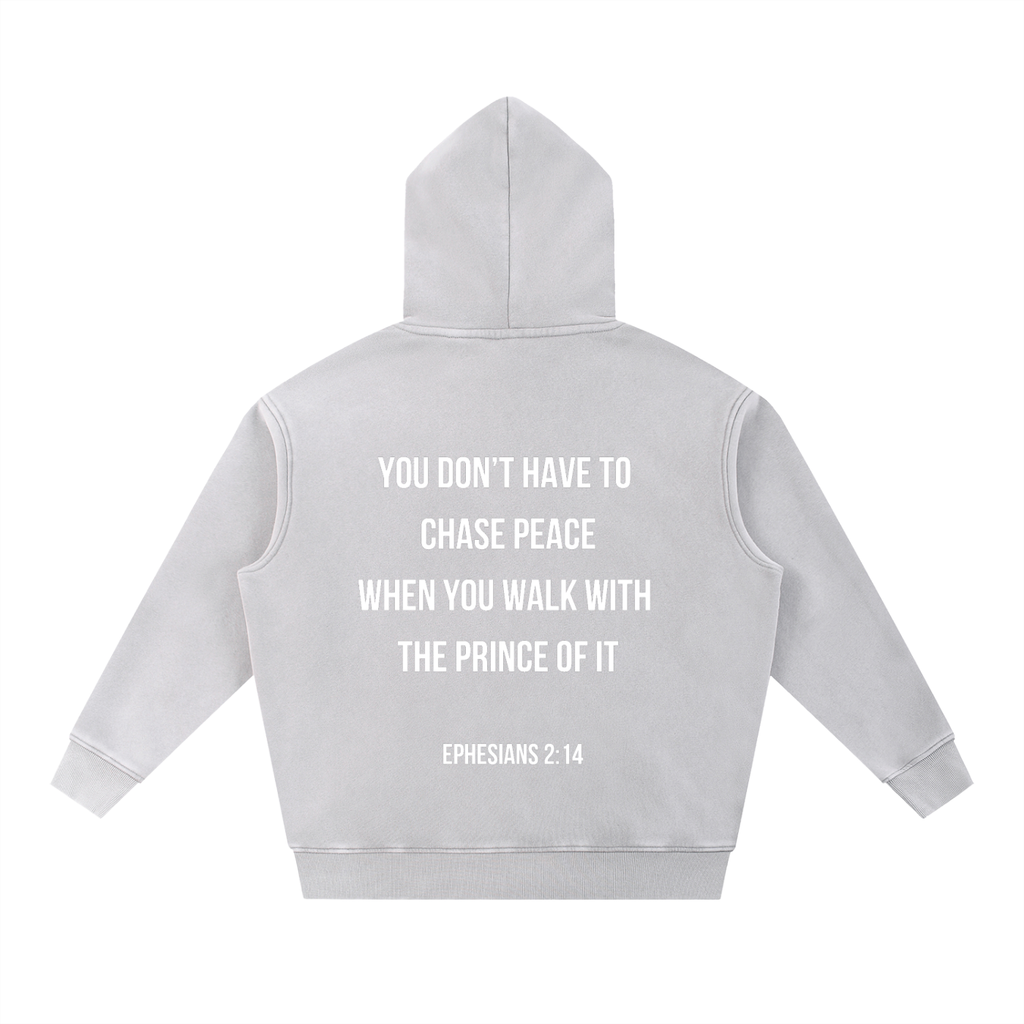 Prince Of Peace Wash Oversize Hoodie