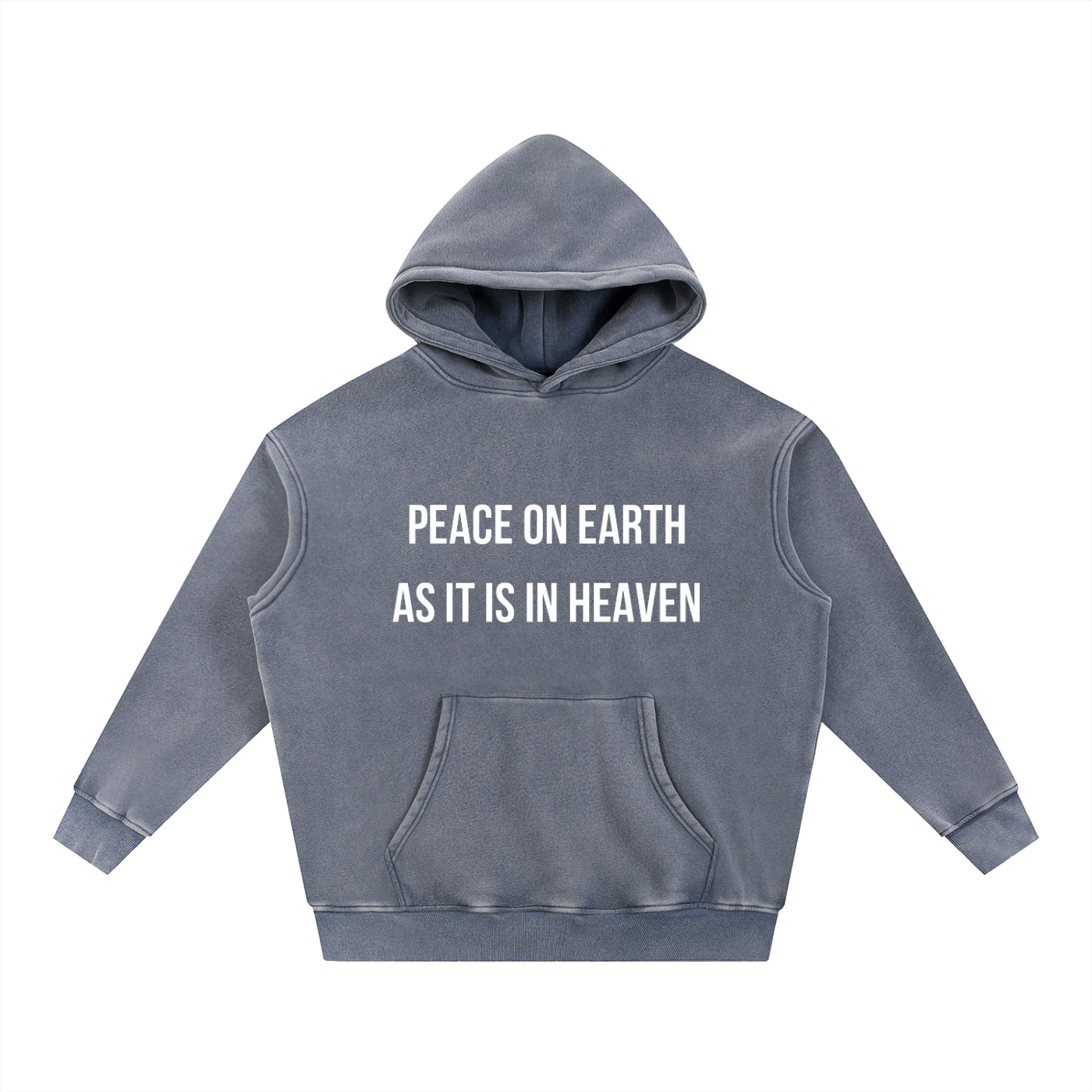 Prince Of Peace Wash Oversize Hoodie