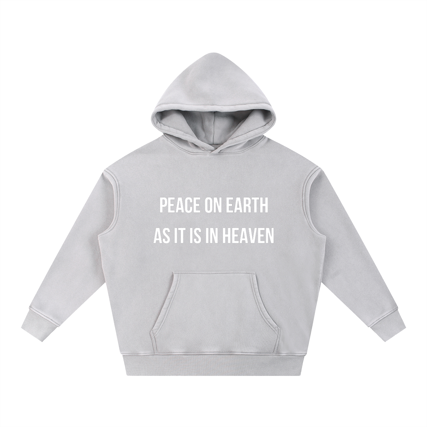 Prince Of Peace Wash Oversize Hoodie