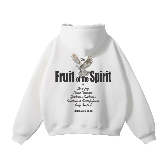 Fruit Of The Spirit Oversize Hoodie BLK Logo