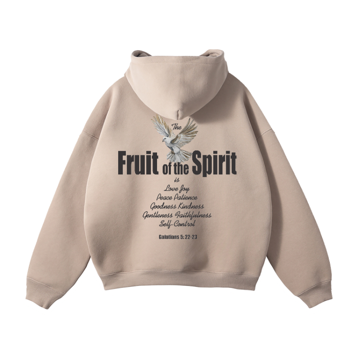 Fruit Of The Spirit Oversize Hoodie BLK Logo