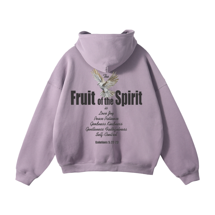 Fruit Of The Spirit Oversize Hoodie BLK Logo
