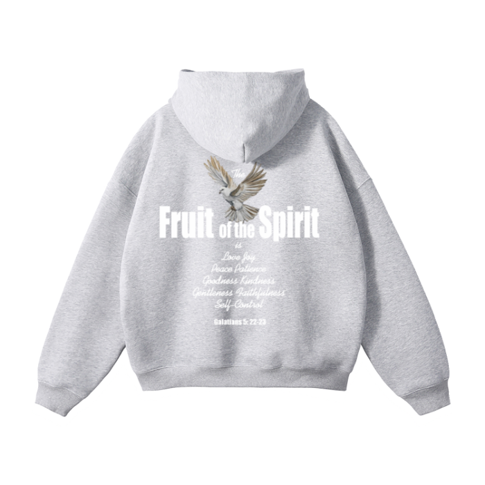 Fruit Of The Spirit Oversize Hoodie WHT Logo