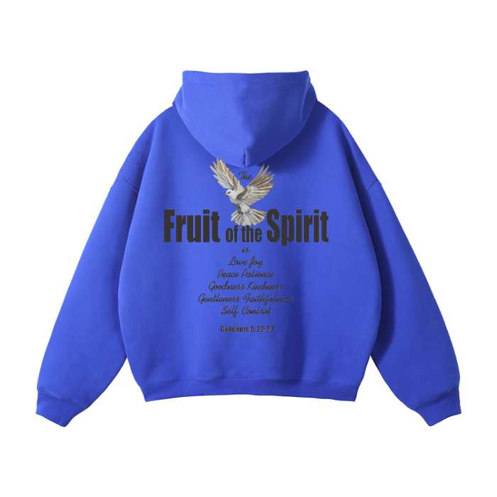 Fruit Of The Spirit Oversize Hoodie BLK Logo