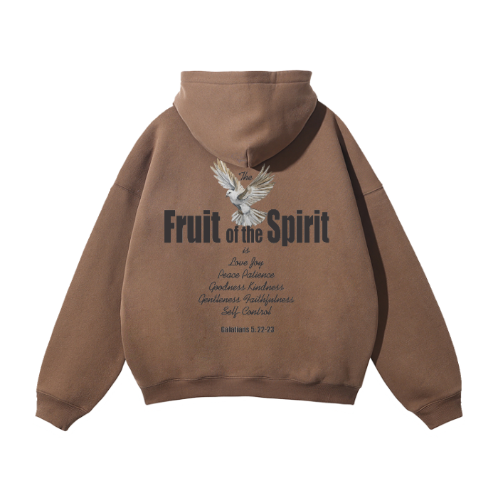 Fruit Of The Spirit Oversize Hoodie BLK Logo