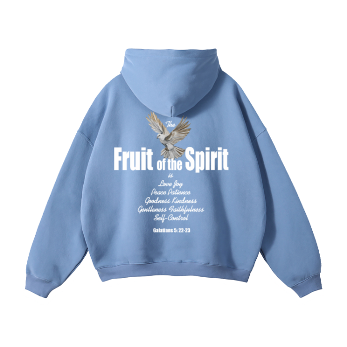 Fruit Of The Spirit Oversize Hoodie WHT Logo
