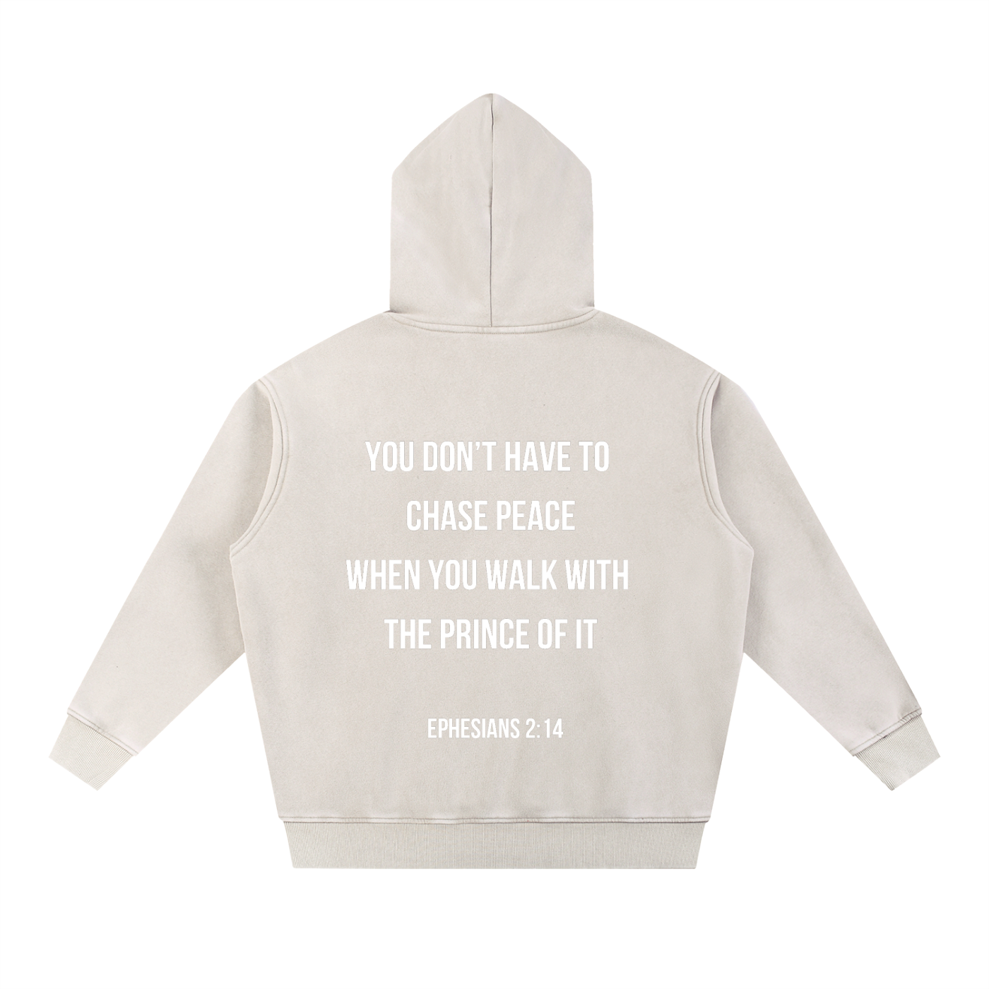 Prince Of Peace Wash Oversize Hoodie