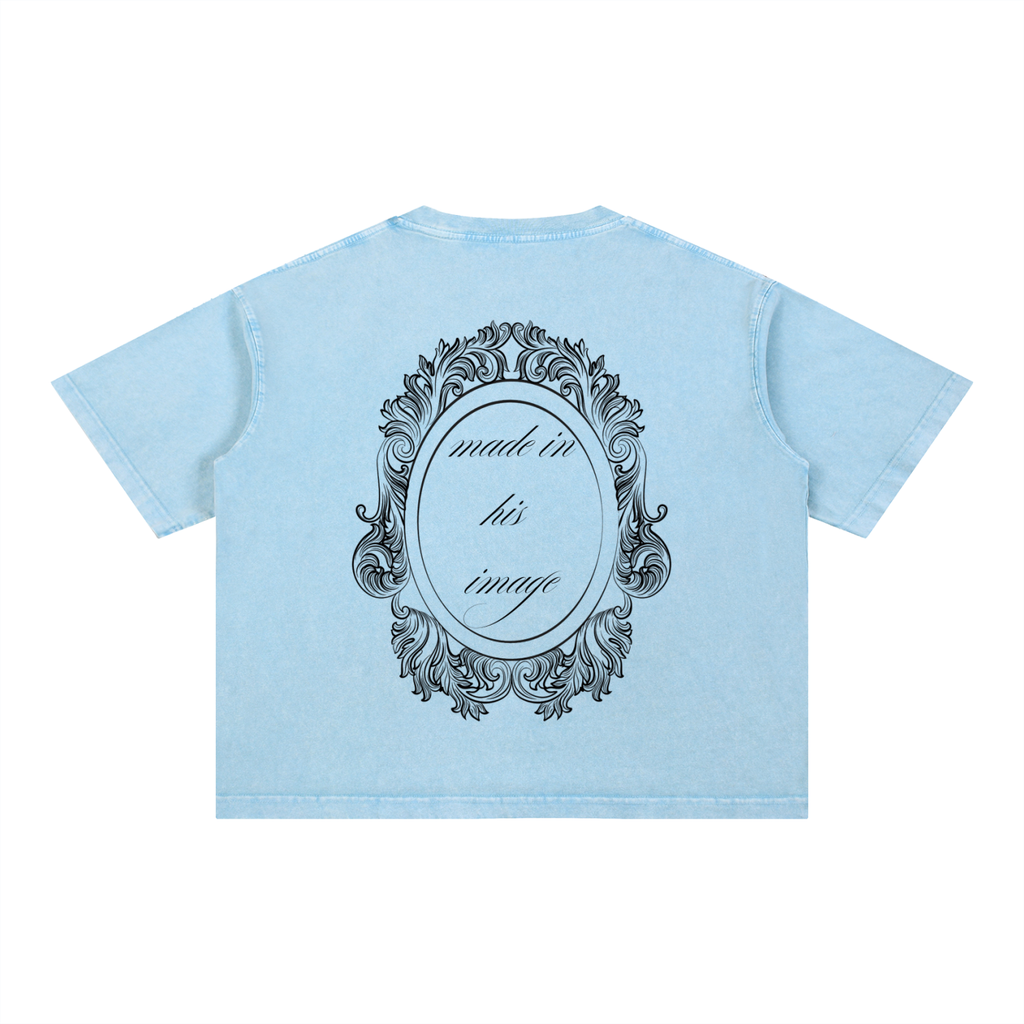 Made In His Image Wash Boxy Cotton T-Shirt